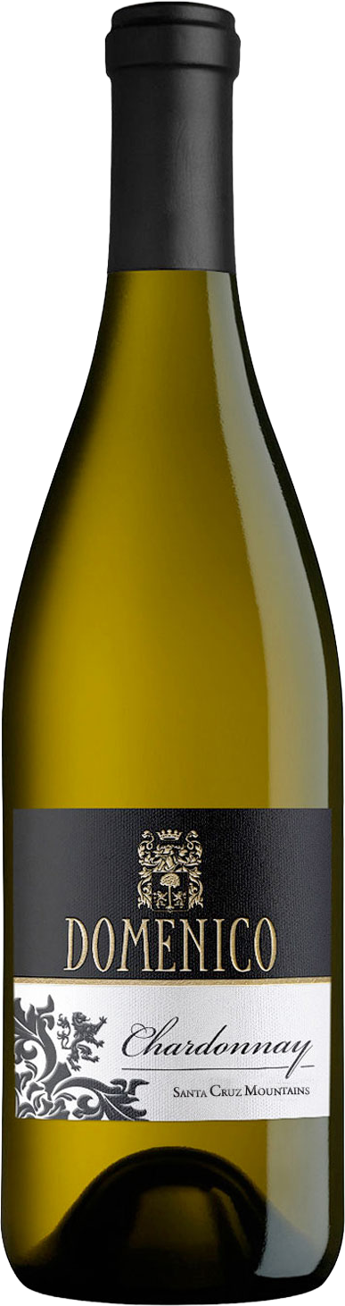 A bottle of Chardonnay Wine from Domenico Winery in-house iatlian wine